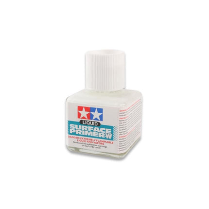 Tamiya White Liquid Surface Primer 40ml Bottle TAM87096