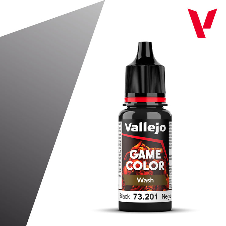 Vallejo Game Color Black 18 ml