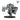 Vallejo Paint True Metallic Metal Obsidian Black Paint 17ml Bottle - 77120 | Fusion Scale Hobbies