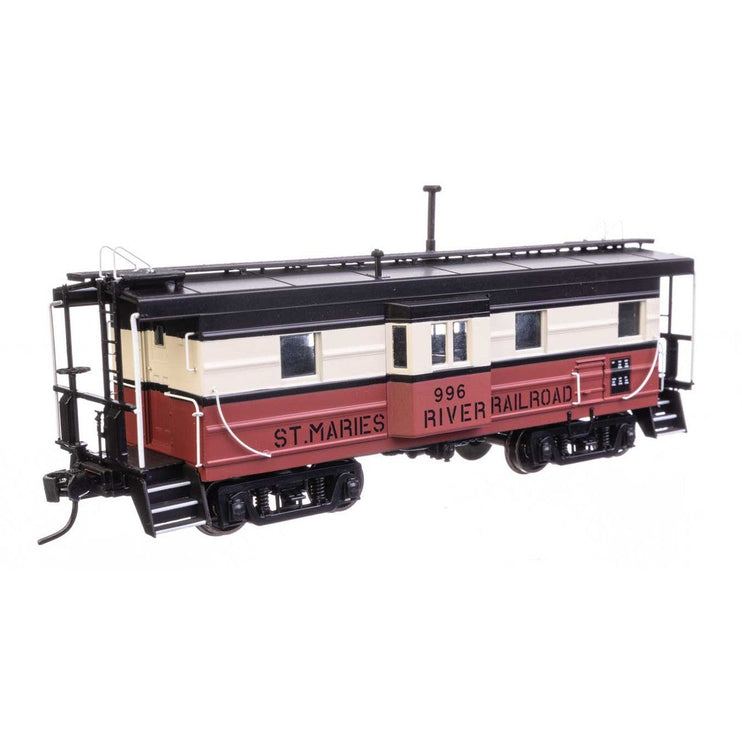 Walthers Proto HO Scale Milwaukee Road Rib Sided Caboose St Marries River Railroad 996