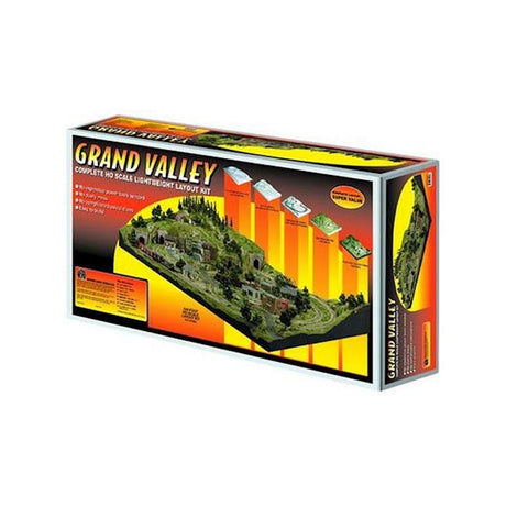 Woodland Scenics Grand Valley™ HO Scale Layout Kit