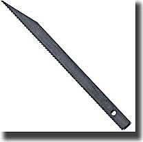 Zona 36458 Large Saber Saw Replacement Blade Push Style, 24 TPI, .022" Kerf, 4-1/4" Long, Fits Handle 795-35450 and Others