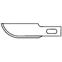 Zona 39923 Replacement Hobby Blade #10 Curved Edge