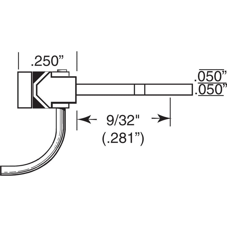 Kadee #5 HO Scale (No.5®) Universal Metal Couplers with Gearboxes - Medium (9/32") Centerset Shank