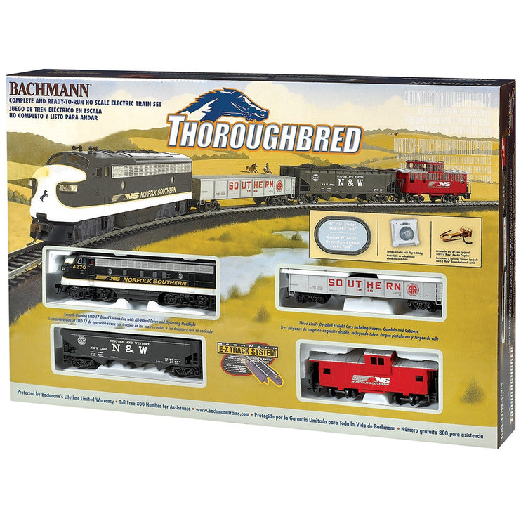 Bachmann HO NS Thoroughbred  Diesel Freight Set/F7