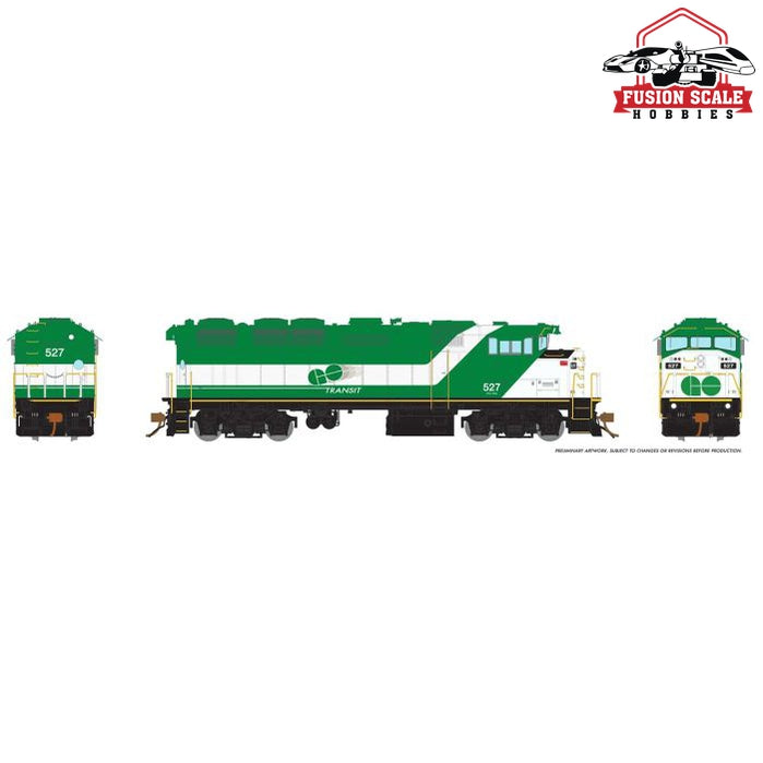 Rapido Trains HO Scale GO Transt EMD F59PH #564 With ESU LokSound