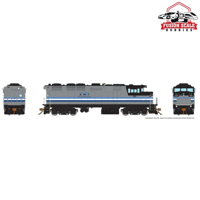 Rapido Trains HO Scale Amt EMD F59PH #530 With ESU LokSound