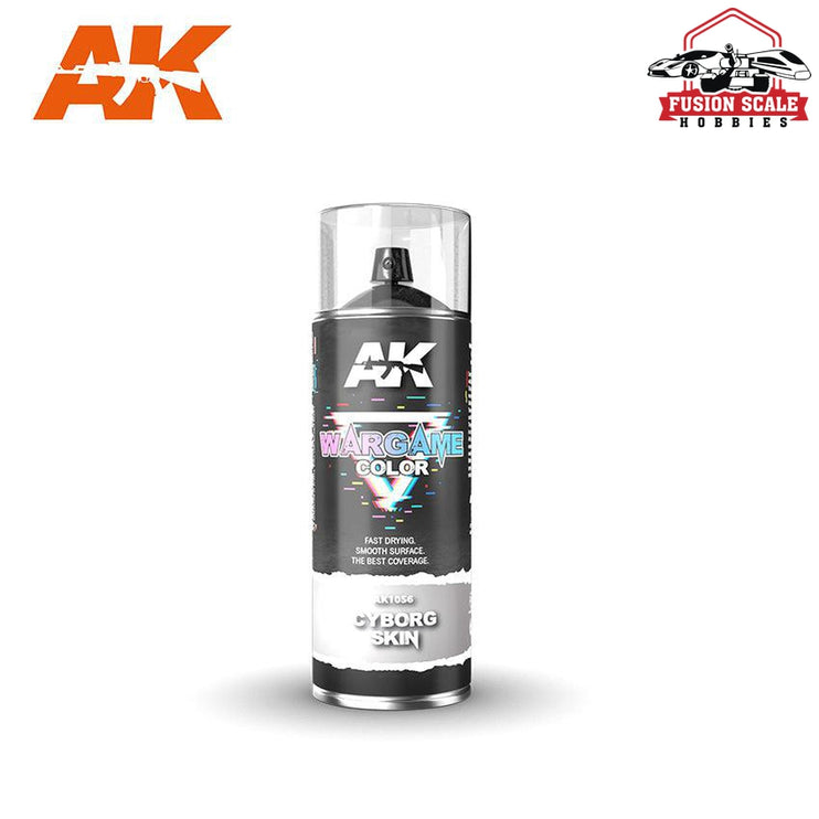 AK Interactive Wargame Cyborg Skin Spray 400ml - Fusion Scale Hobbies