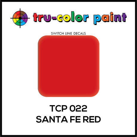 Tru Color Paint TCP-022 Santa Fe Red 2oz Bottle TCP022
