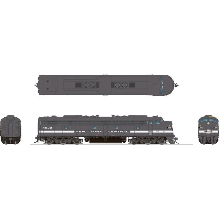 Rapido HO Scale New York Central EMD E8a #4040