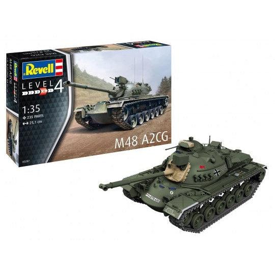 Revell M48 A2CG Tank Model Kit 1:35 RVL3287