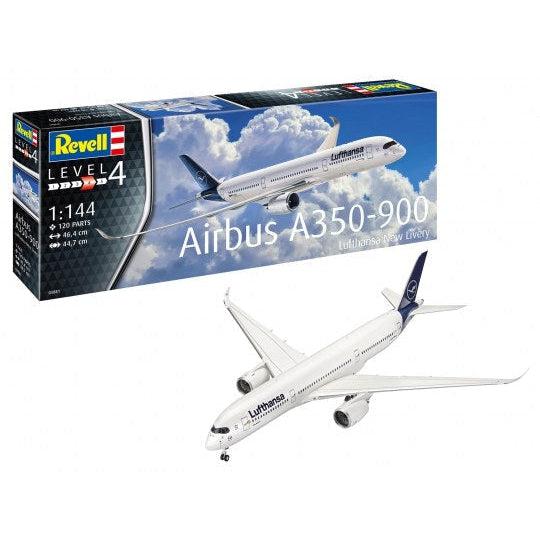 Revell 1/144 Airbus A350-900 Lufthansa New Livery Airliner Model Kit