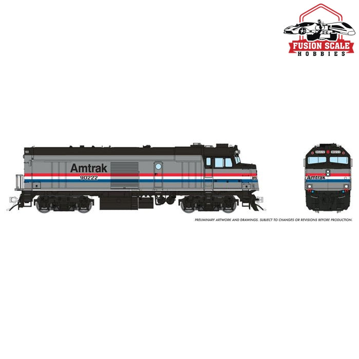 Rapido HO Scale Amtrak NPCU Phase III 90222 DC