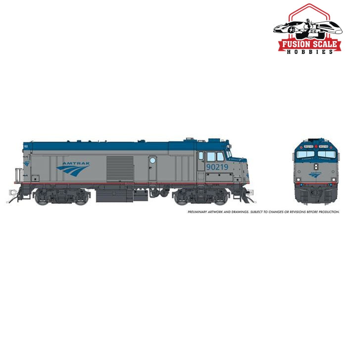 Rapido HO Scale Amtrak NPCU Phase V 90219 DC