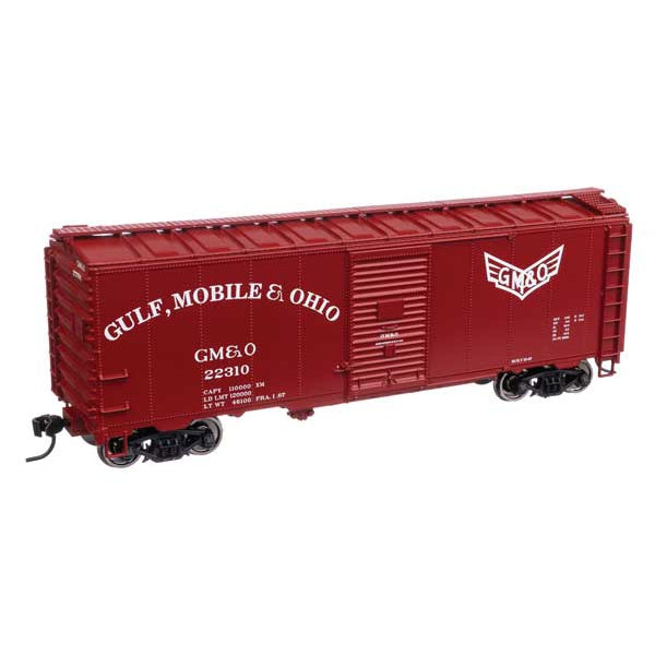 Walthers Mainline HO Scale 40' Association of American Railroads 1944 Boxcar Gulf Mobile & Ohio #22310