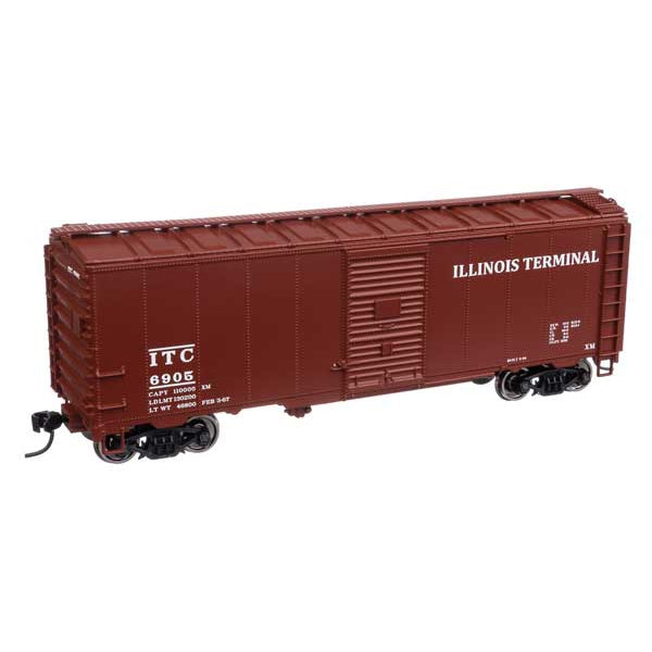 Walthers Mainline HO Scale 40' Association of American Railroads 1944 Boxcar Illinois Terminal #6905