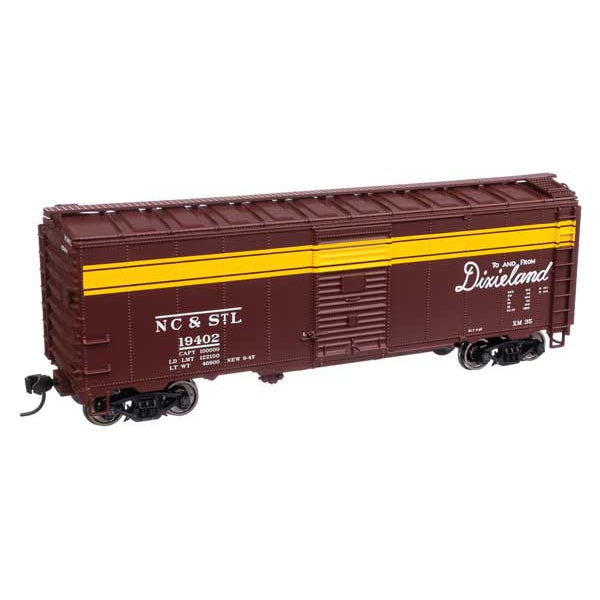 Walthers Mainline HO Scale 40' Association of American Railroads 1944 Boxcar Nashville Chattanooga & St. Louis #19402