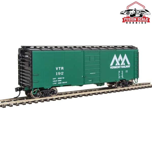 Walthers Mainline HO Scale 40' PS-1 Boxcar Ready to Run Vermont Railway #192