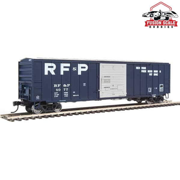 Walthers Mainline HO Scale 50' ACF Exterior Post Boxcar Ready to Run Richmond, Fredericksberg & Potomac #4077