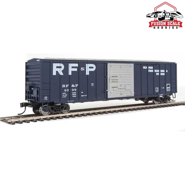 Walthers Mainline HO Scale 50' ACF Exterior Post Boxcar Ready to Run Richmond, Fredericksberg & Potomac #4098