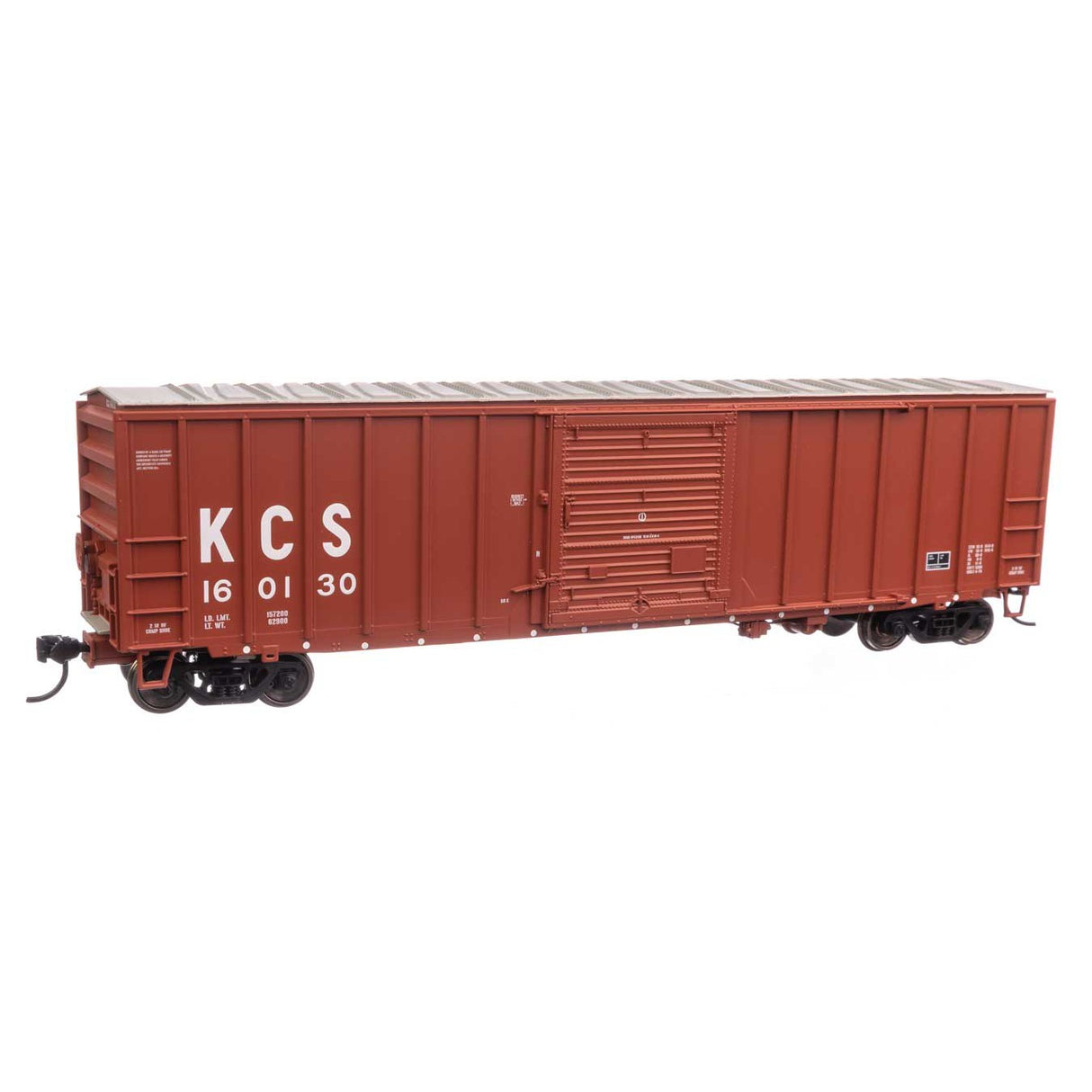 Walthers Mainline HO Scale Kansas City Southern #160130 50' ACF Exterior Post Boxcar