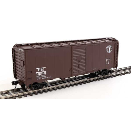Walthers Mainline 40' Boston & Maine #73020 AAR Modified 1937 Boxcar