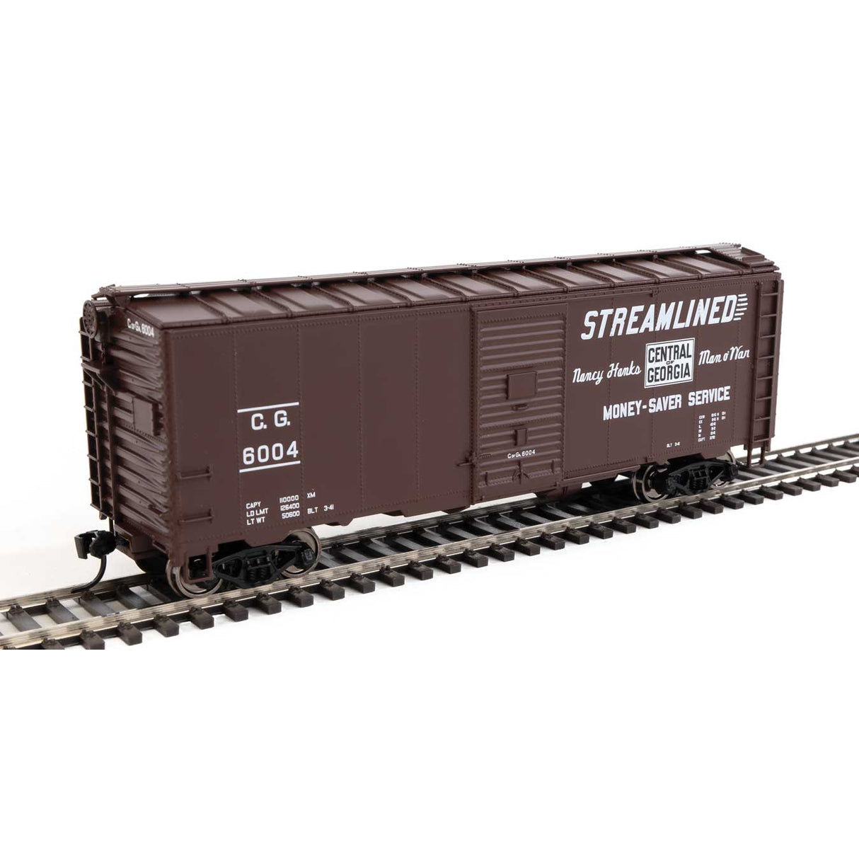 Walthers Mainline 40' Central Of Georgia 6004 AAR Modified 1937 Boxcar