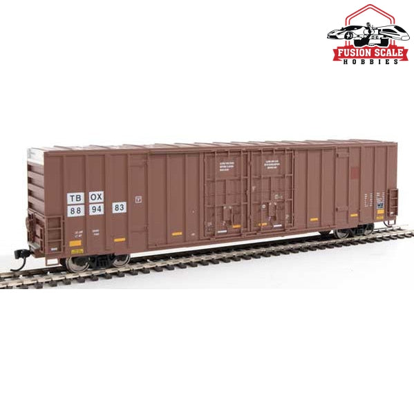 Walthers Mainline HO Scale 60' High Cube Plate F Boxcar Ready to Run TBOX #889483