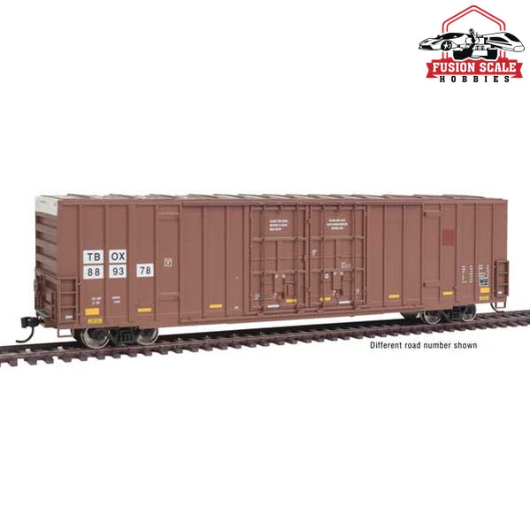 Walthers Mainline HO Scale 60' High Cube Plate F Boxcar Ready to Run TBOX #889550