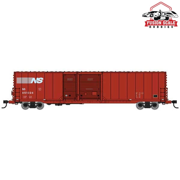 Walthers Mainline HO Scale 60' Pullman-Standard Auto Parts Boxcar (10' and 6' doors) Ready to Run Norfolk Southern #651026