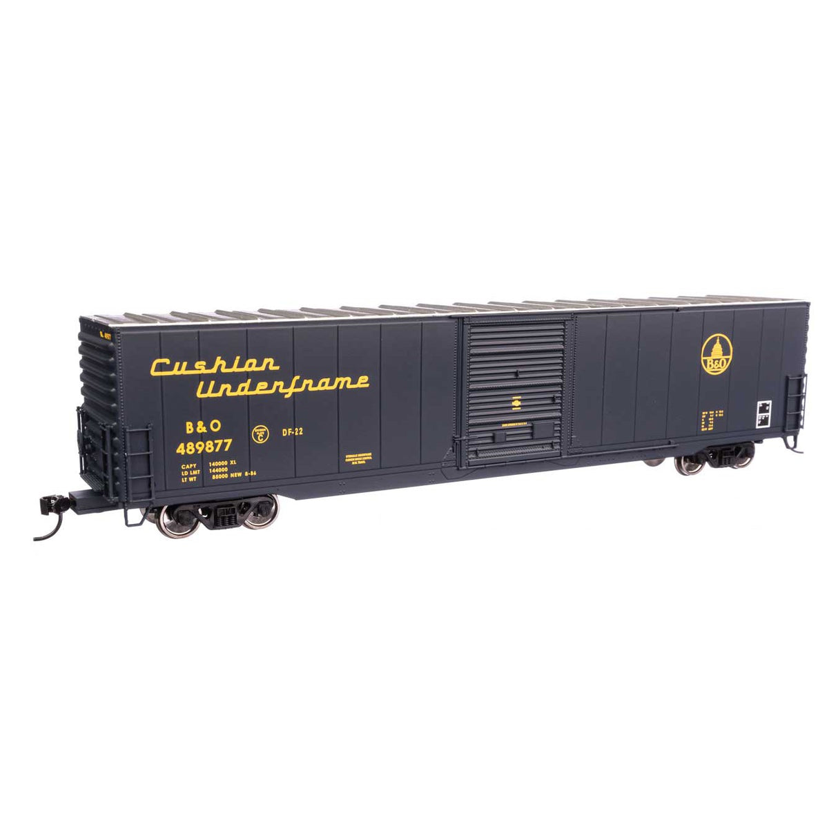 Walthers Mainline HO Scale Baltimore & Ohio 489877 60' Pullman-Standard Single Door Auto Parts Boxcar
