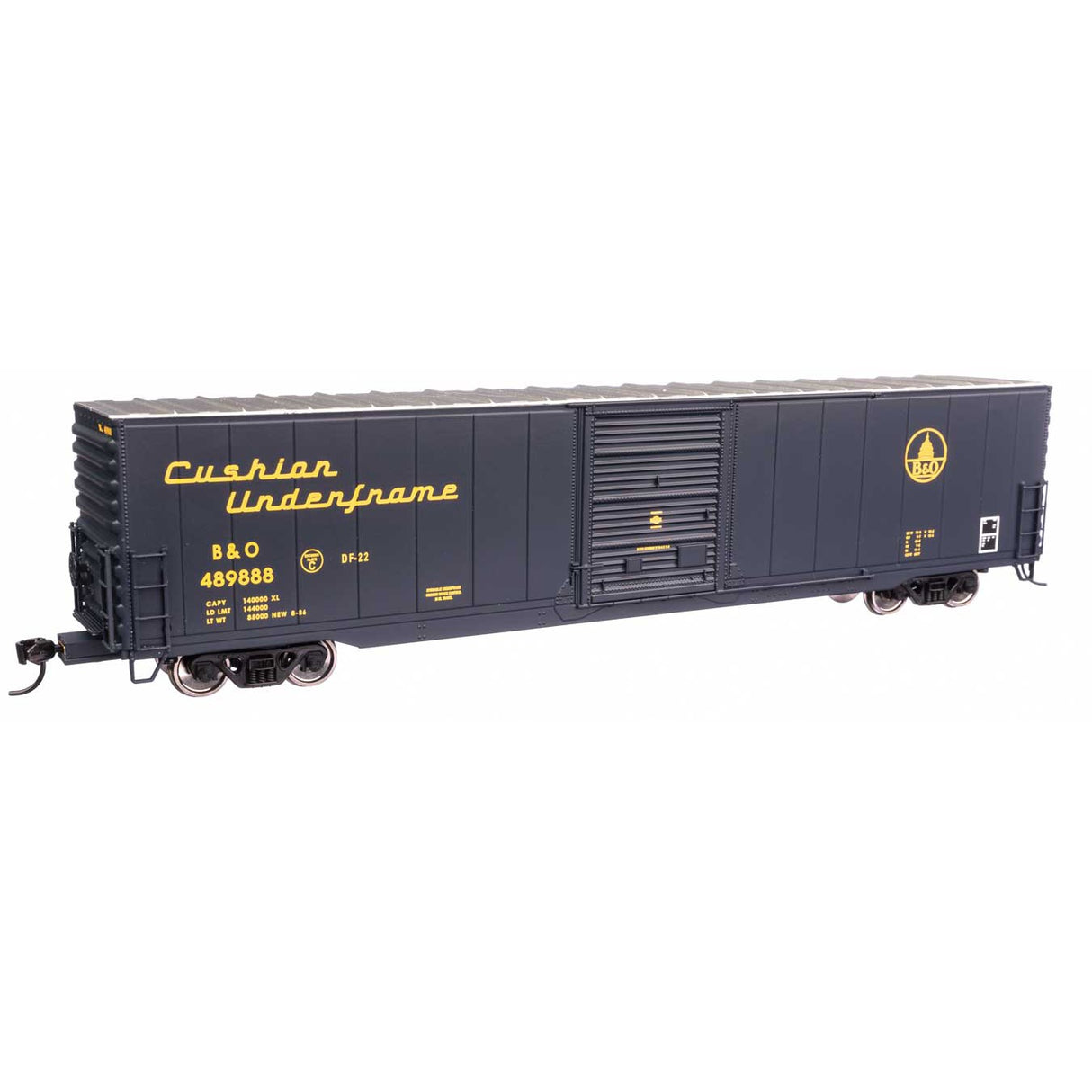 Walthers Mainline HO Scale Baltimore & Ohio 489888 60' Pullman-Standard Single Door Auto Parts Boxcar