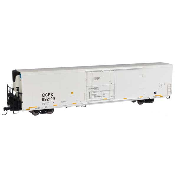 Walthers Mainline HO Scale 72' Modern Refrigerator Boxcar Cedar Grove Logistics LLC CGFX #992114