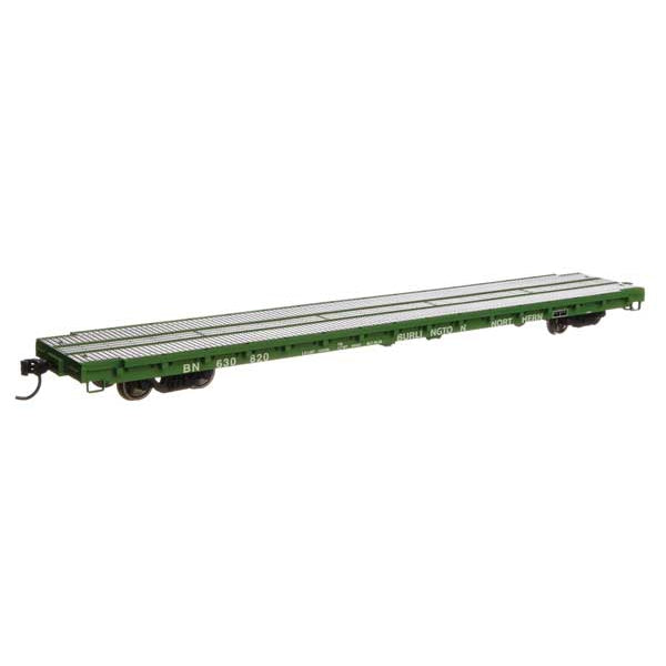 Walthers Mainline 60' Pullman-Standard Flatcar Burlington Northern #630820