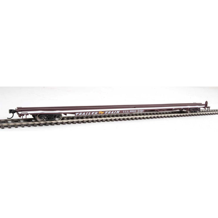 Walthers Mainline 85' General American G85 Flatcar TTX (Brown) #300113