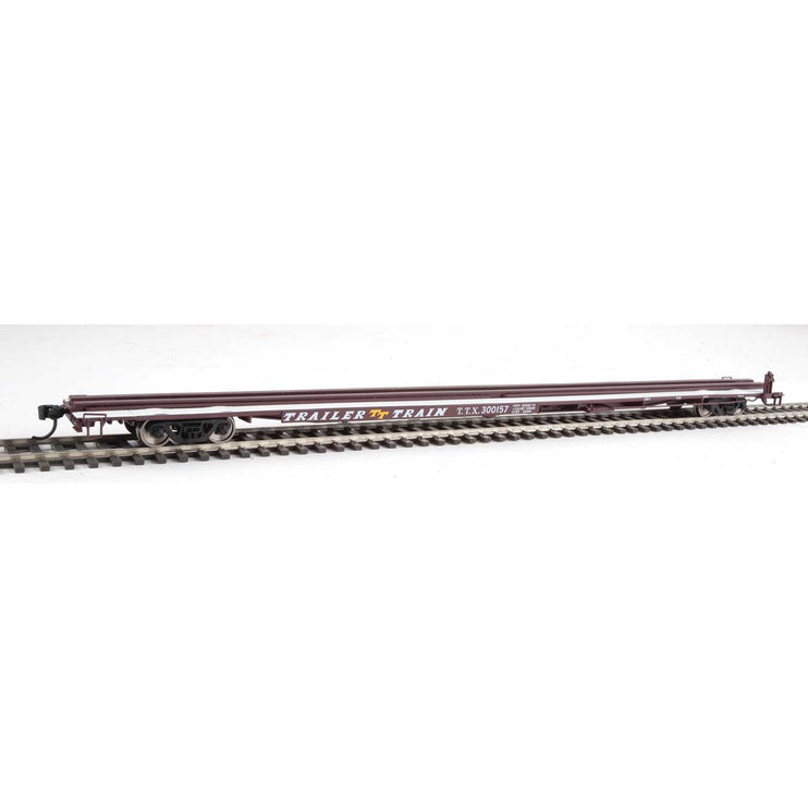 Walthers Mainline 85' General American G85 Flatcar TTX (Brown) #300157