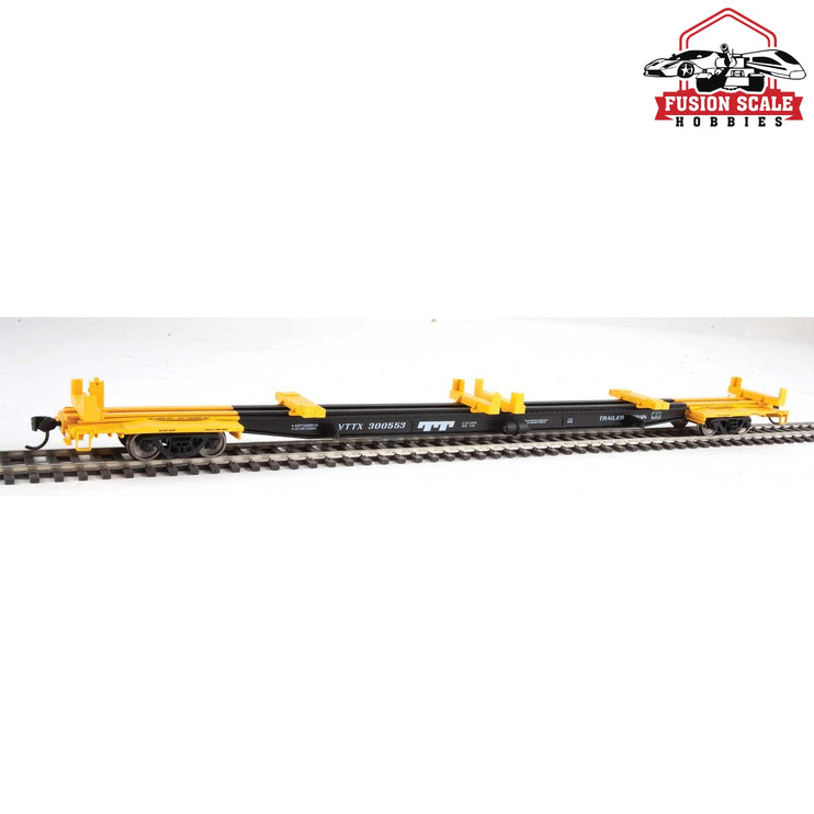 Walthers Mainline HO Scale 85' General American G85 Flatcar Ready to Run VTTX #300553