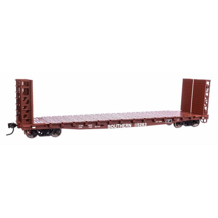 Walthers Mainline HO Scale Southern 115283 53' GSC Bulkhead Flatcar