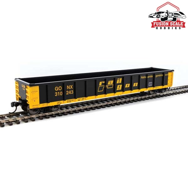 Walthers Mainline HO Scale 53' Railgon Gondola Ready To Run Railgon #310243