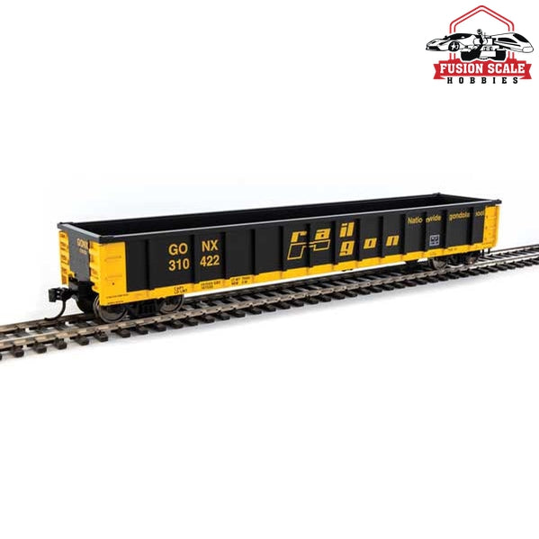 Walthers Mainline HO Scale 53' Railgon Gondola Ready To Run Railgon #310422