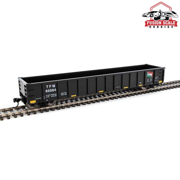 Walthers Mainline HO Scale 53' Railgon Gondola Ready To Run Transportacion Ferroviaria Mexicana #60584