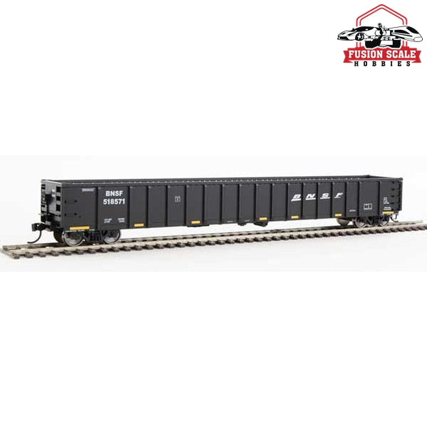 Walthers Mainline HO Scale 68' Railgon Gondola Ready To Run BNSF #518571