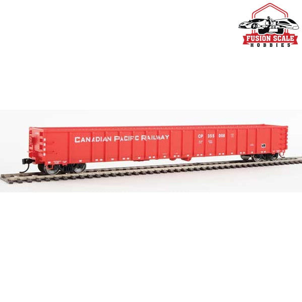 Walthers Mainline HO Scale 68' Railgon Gondola Ready To Run Canadian Pacific #355008