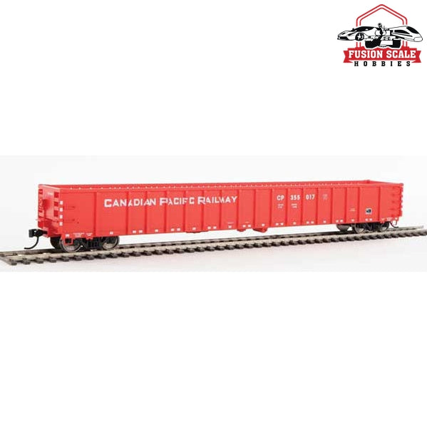 Walthers Mainline HO Scale 68' Railgon Gondola Ready To Run Canadian Pacific #355017