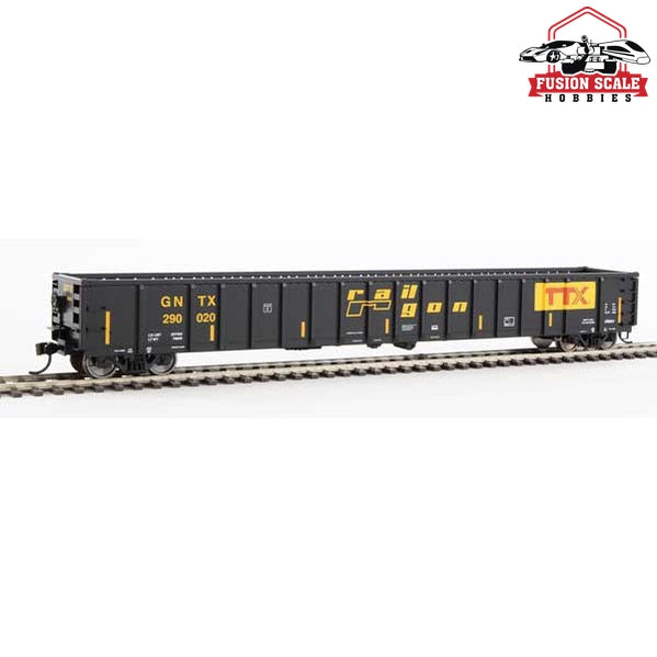 Walthers Mainline HO Scale 68' Railgon Gondola Ready To Run Railgon GNTX #290020