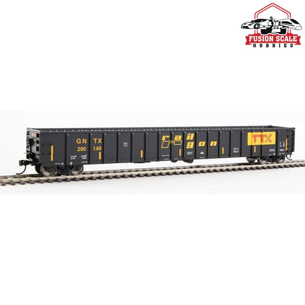 Walthers Mainline HO Scale 68' Railgon Gondola Ready To Run Railgon GNTX #290140
