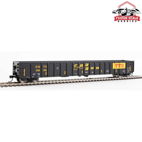 Walthers Mainline HO Scale 68' Railgon Gondola Ready To Run Railgon GNTX #290196