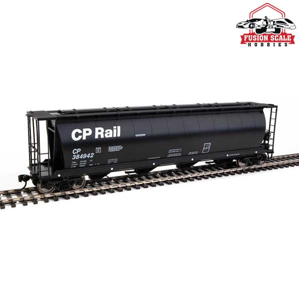 Walthers Mainline HO Scale 59' Cylindrical Hopper Ready to Run Canadian Pacific #384942