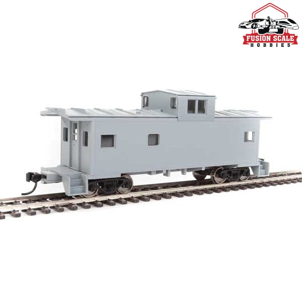 Walthers Mainline HO Scale International Wide-Vision Caboose Ready to Run Undecorated Kit