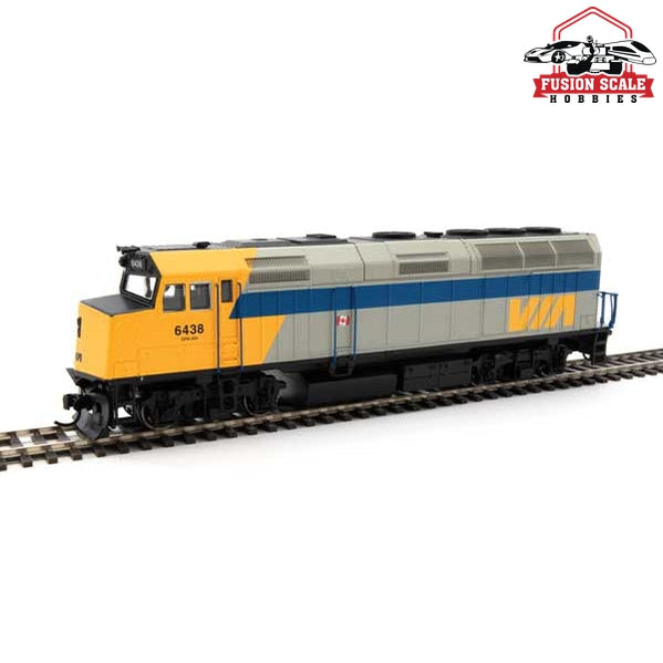 Walthers Mainline HO Scale EMD F40PH Standard DC VIA #6438